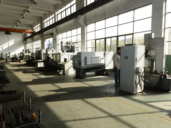 Zhongtai machining workshop with CNC machining centers and EDM machines