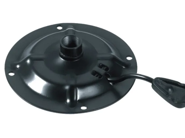 Zhongtai ZT-K knee-tilt chair mechanism — front-pivot seat plate with tension control and lever