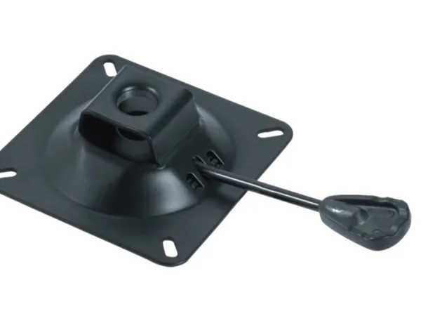 Zhongtai ZT-B butterfly tilt mechanism — economical fixed-pivot seat plate with lock lever