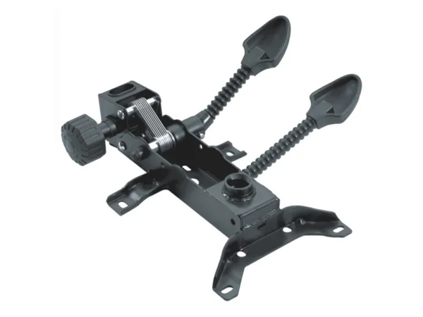 Zhongtai knee-tilt chair mechanism with twin paddle levers and tension knob